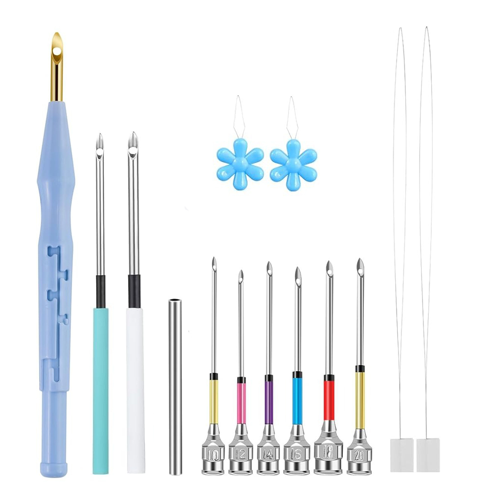 14PCS Punch Needle Set Adjusta – обзор и цена Punch Needle Handle