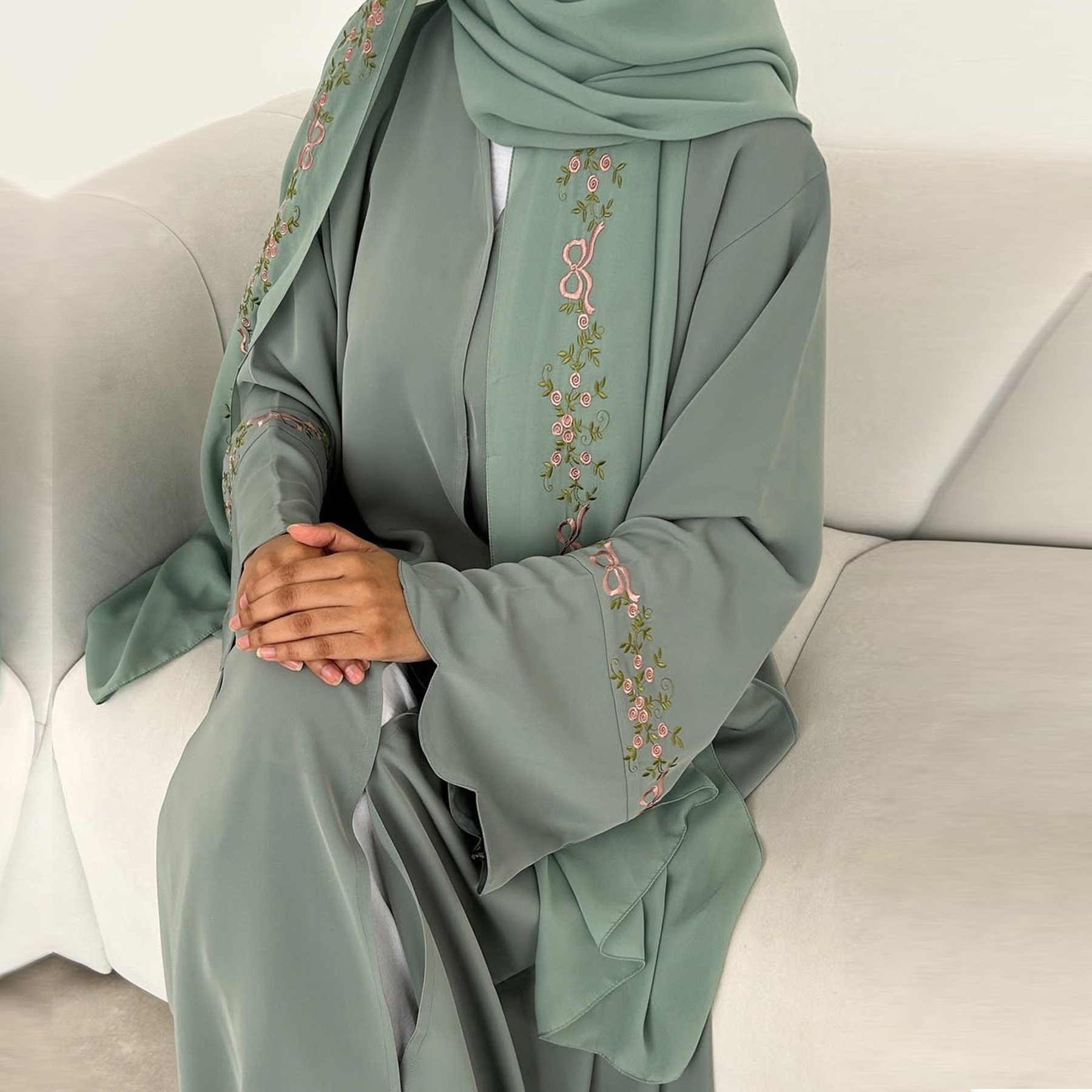 Dubai Abaya Manufacturer Islam – обзор и цена Embroidery Hijab