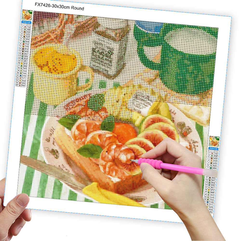 5D DIY Cake Dessert Diamond Pa – обзор и цена Embroidery Kit Set