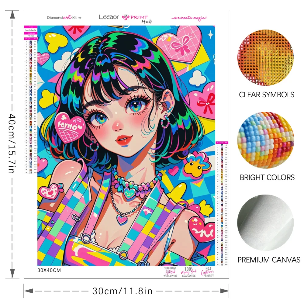 New 2024 Diamond Painting Neon – обзор и цена Embroidery Kit Set