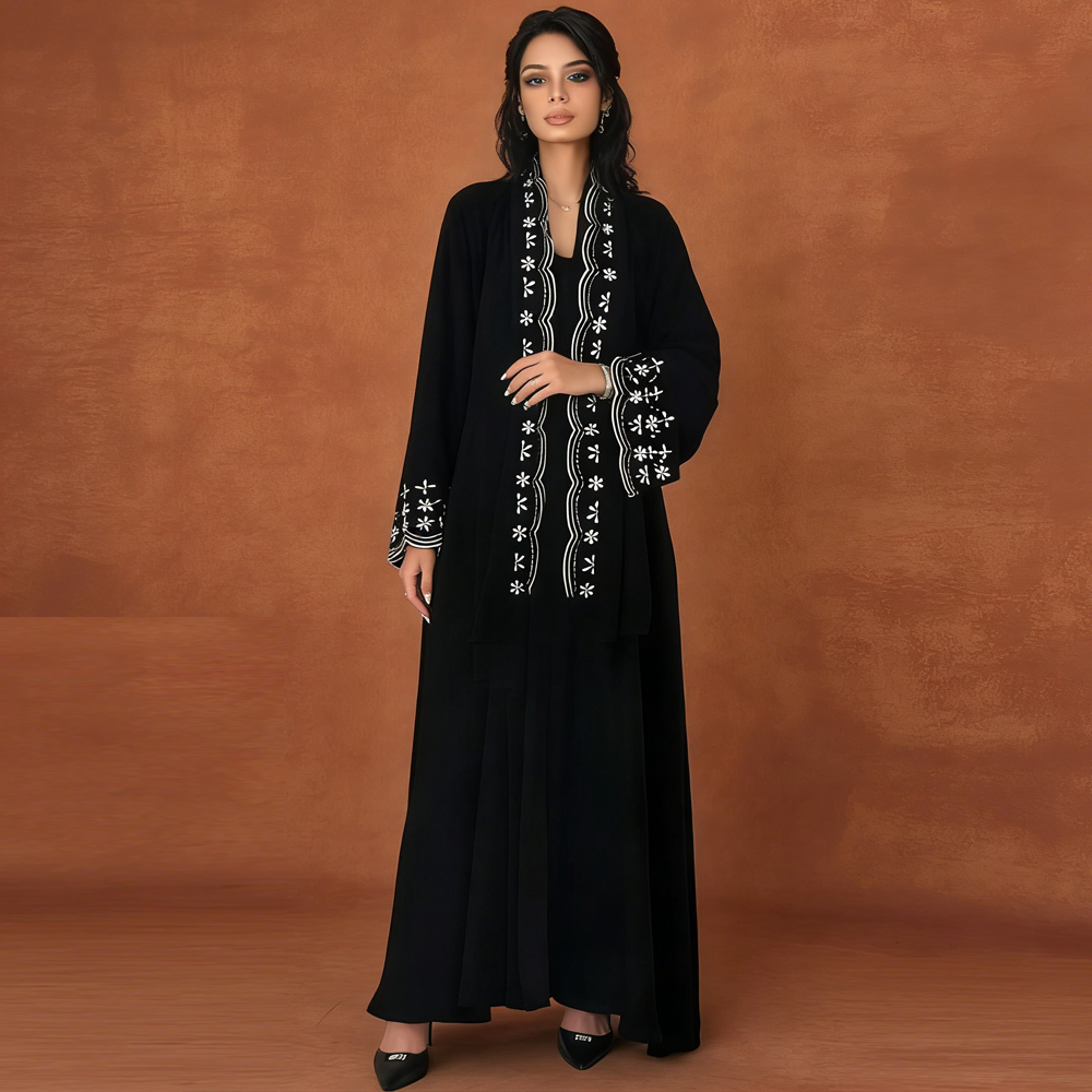Ramadan Embroidery Cardigan Mo – обзор и цена Embroidery Hijab