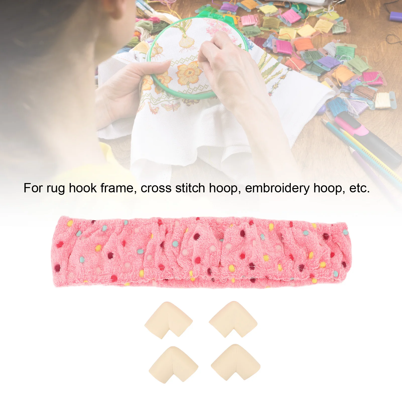 Rug Hooking Frame Cover Elasti – обзор и цена Punch Needle Handle