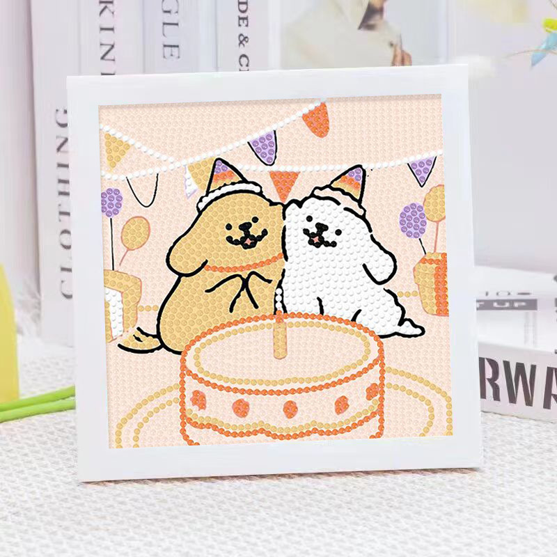 Cartoon Line Puppy Crystal Dia – обзор и цена Embroidery Ideas