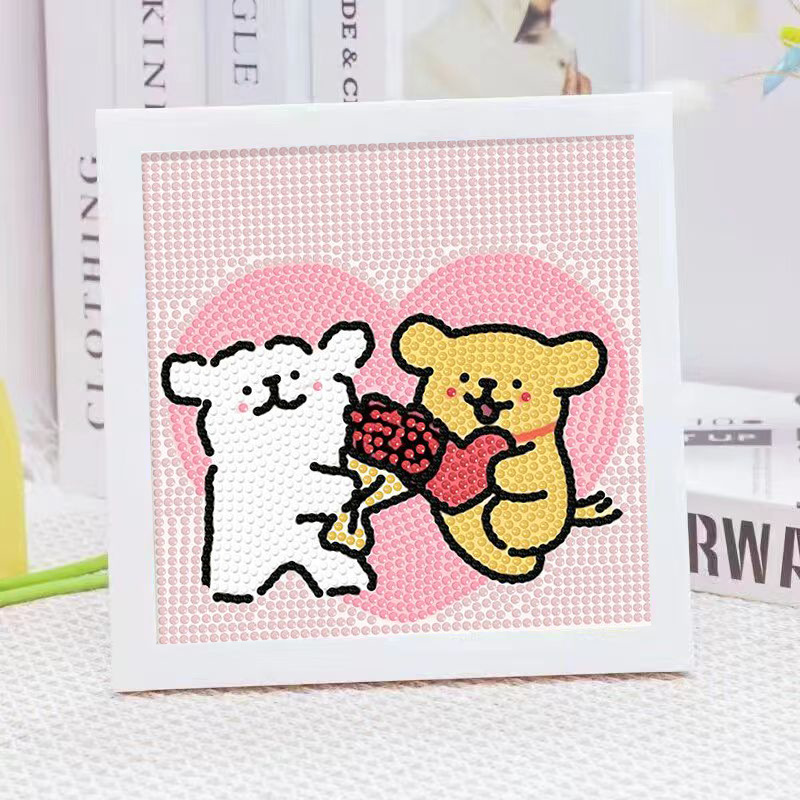 Cartoon Line Puppy Crystal Dia – обзор и цена Embroidery Ideas