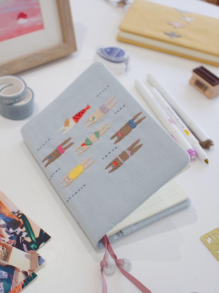 Handmade DIY Embroidery Journa – обзор и цена Embroidery Journal Book