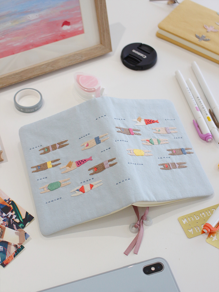 Handmade DIY Embroidery Journa – обзор и цена Embroidery Journal Book