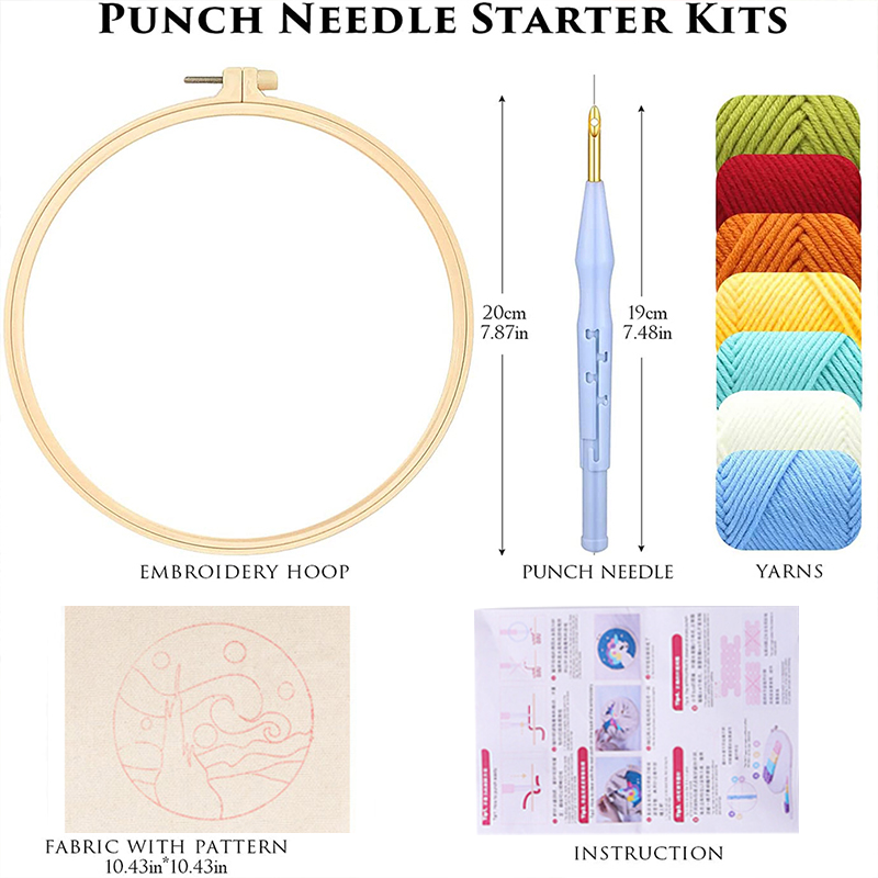 GATYZTORY Punch Needle Embroid – обзор и цена Punch Needle Handle