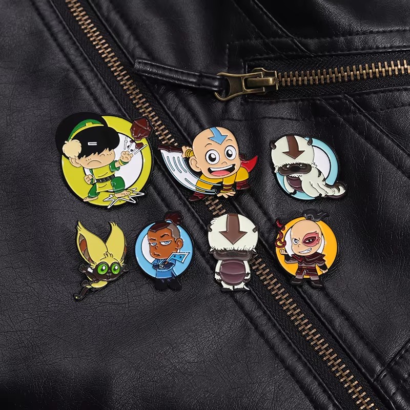 Animation TV Show Enamel Pins  – обзор и цена Embroidery House