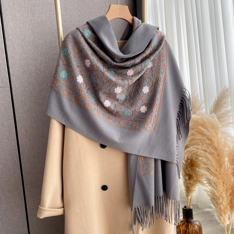2025 New Embroidery Cashmere S – обзор и цена Embroidery Hijab