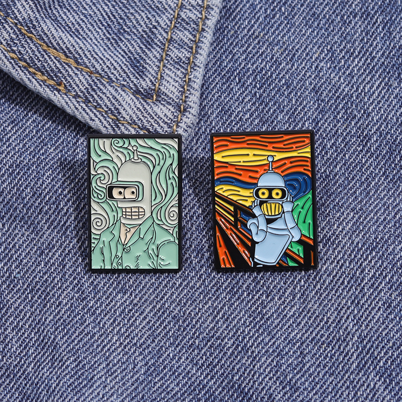 American Comedy Comics Enamel  – обзор и цена Embroidery House