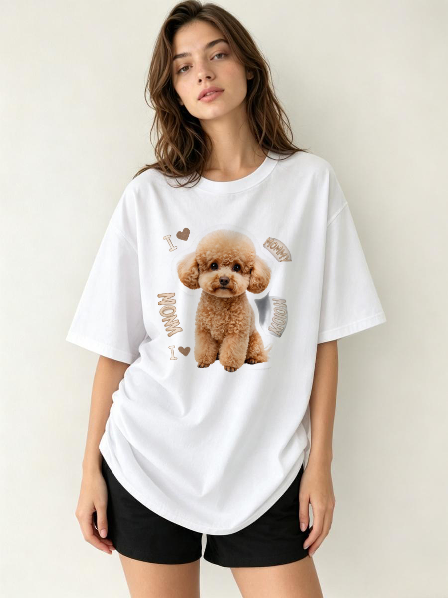 T-Shirt Animal Print Relaxed A – обзор и цена Embroidery Moisturizer