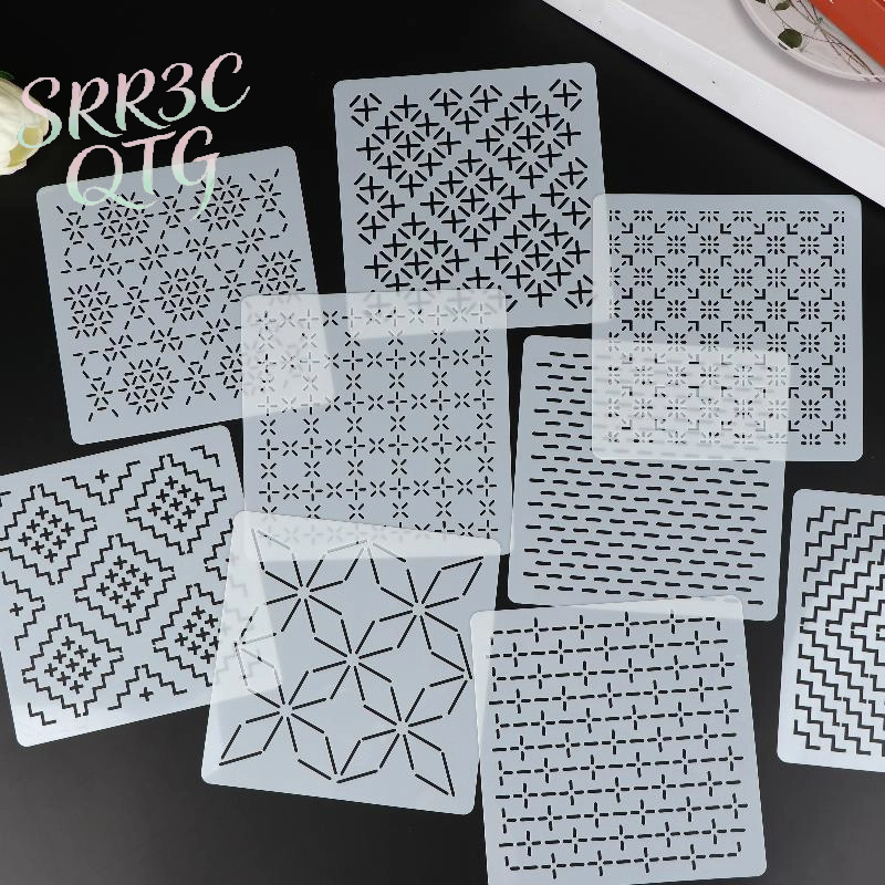 9/32Pcs Sashiko Embroidery Tem – обзор и цена Embroidery Tools