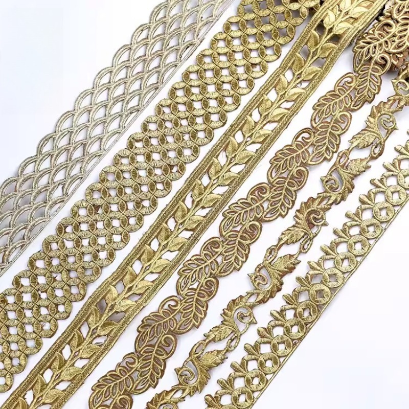 New Exquisite Light Gold Silve – обзор и цена Embroidery Gold