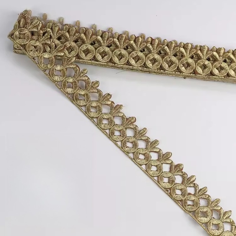 New Exquisite Light Gold Silve – обзор и цена Embroidery Gold