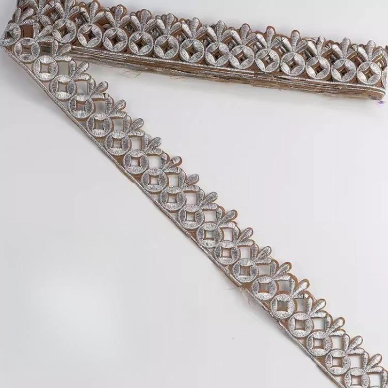New Exquisite Light Gold Silve – обзор и цена Embroidery Gold