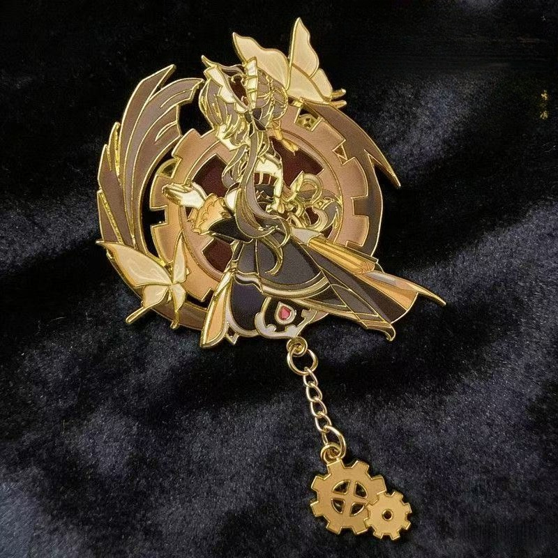 Steampunk Anime Girl Enamel Br – обзор и цена Embroidery Bracelet