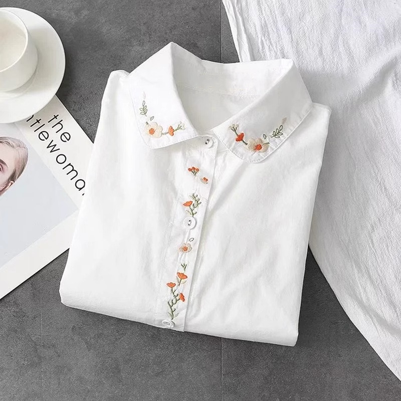 New Pure Cotton White Shirts W – обзор и цена Embroidery Online