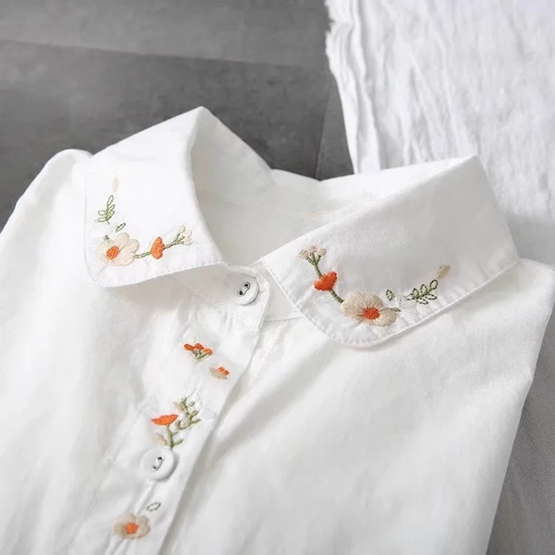 New Pure Cotton White Shirts W – обзор и цена Embroidery Online