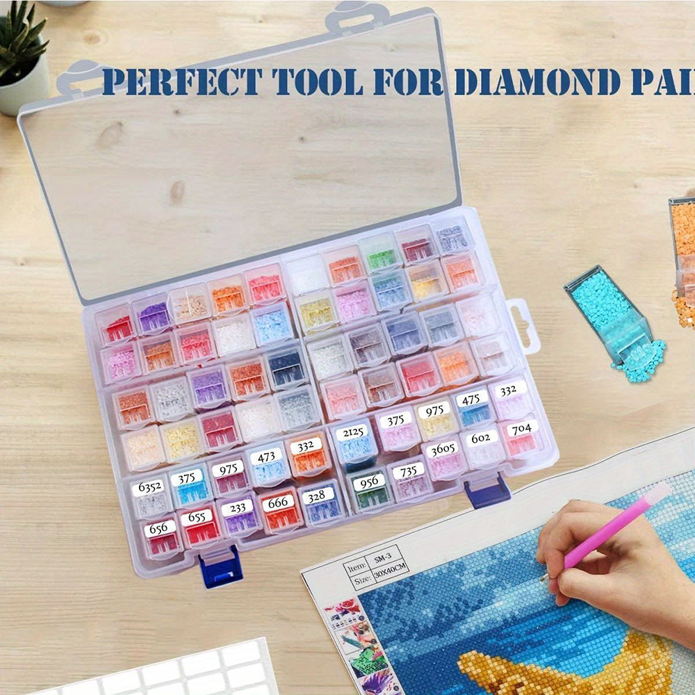 Square Plastic Diamond Paintin – обзор и цена Embroidery Tools