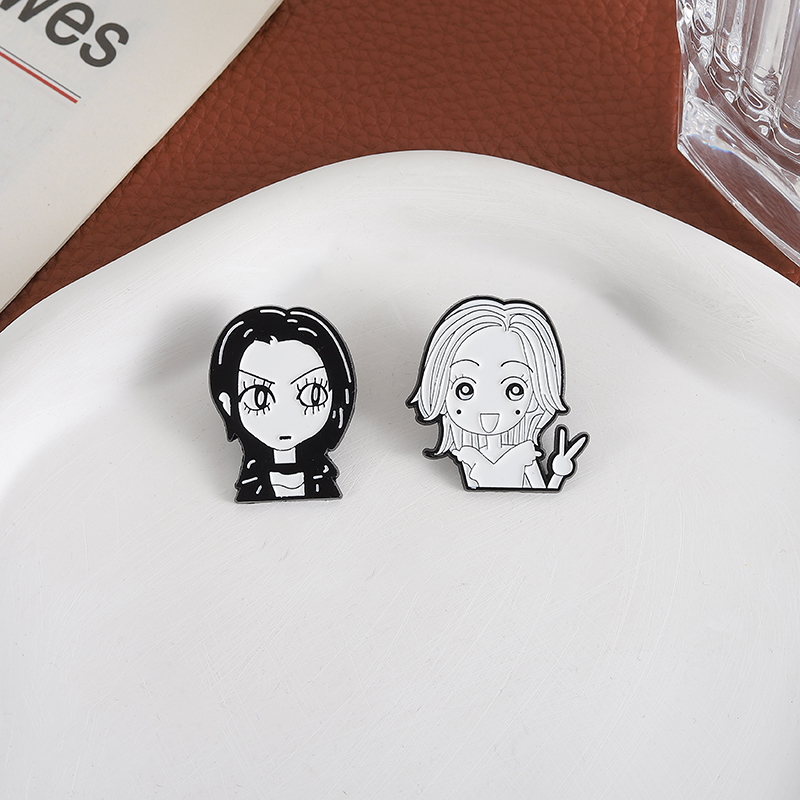 2-7pcs/sets Comics Enamel Pins – обзор и цена Embroidery House