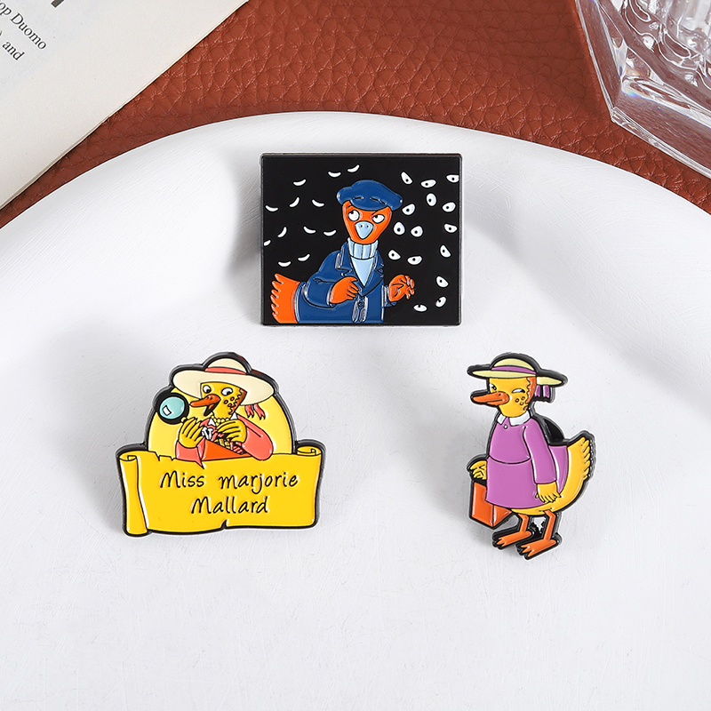 2-7pcs/sets Comics Enamel Pins – обзор и цена Embroidery House