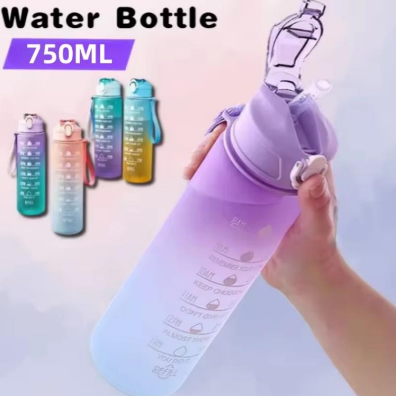 750ML Sports Water Bottle with – обзор и цена Embroidery Water