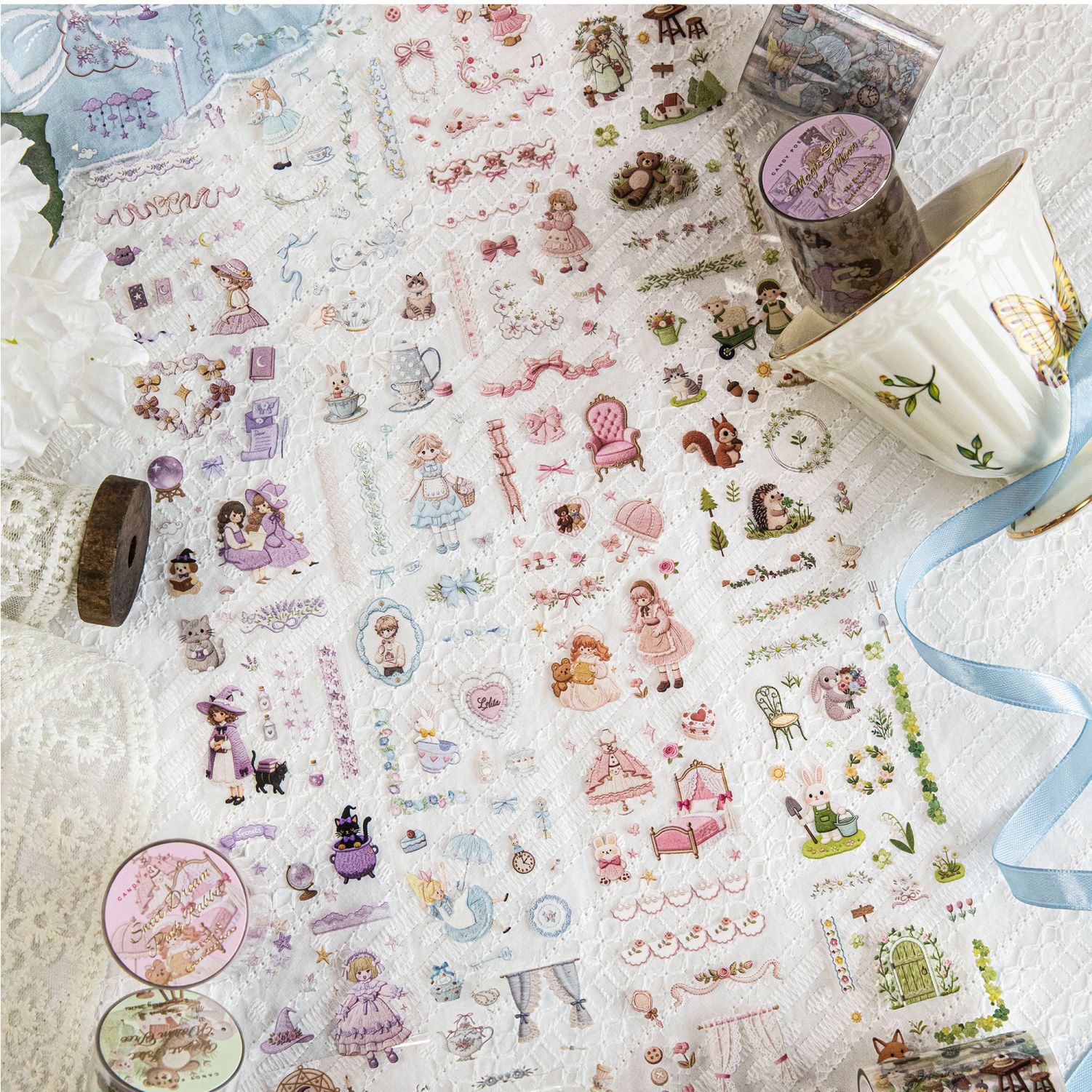 1pcs/1lot Decorative Adhesive  – обзор и цена Embroidery Journal Book