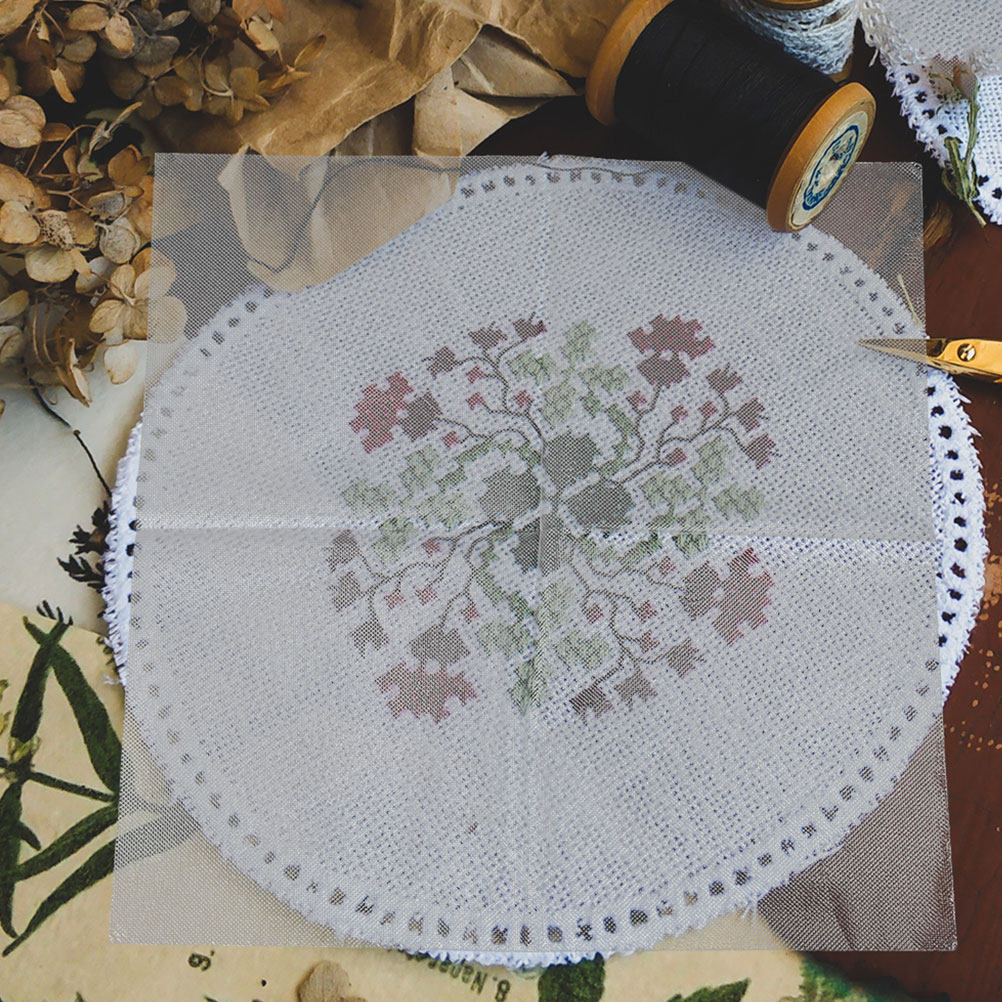 8Pcs Water Soluble Embroidery  – обзор и цена Embroidery Kit Set