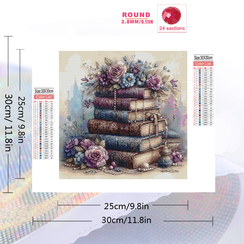 Evershine 5D Diamond Painting  – обзор и цена Embroidery Journal Book