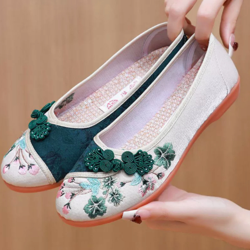Retro Chinese Style Women Canv – обзор и цена Embroidery Shoes