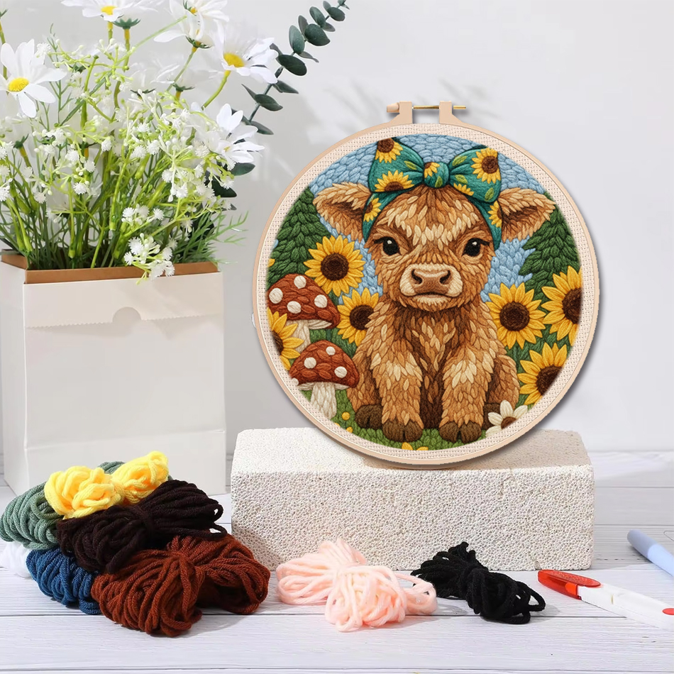 DIY Punch Needle Embroidery Ki – обзор и цена Punch Needle Handle