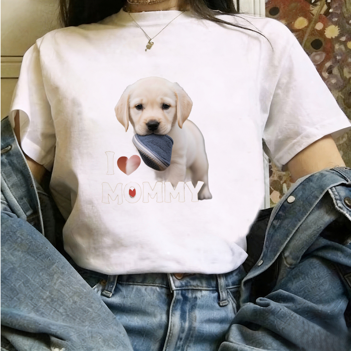 T-Shirt Animal Print Relaxed U – обзор и цена Embroidery Moisturizer
