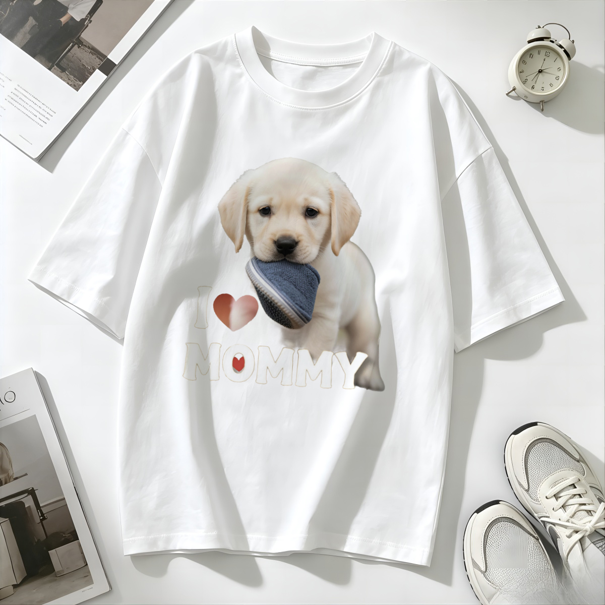 T-Shirt Animal Print Relaxed U – обзор и цена Embroidery Moisturizer