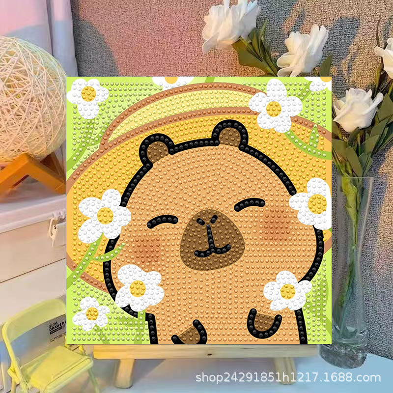 Cartoon Capibala Crystal Diamo – обзор и цена Embroidery Ideas