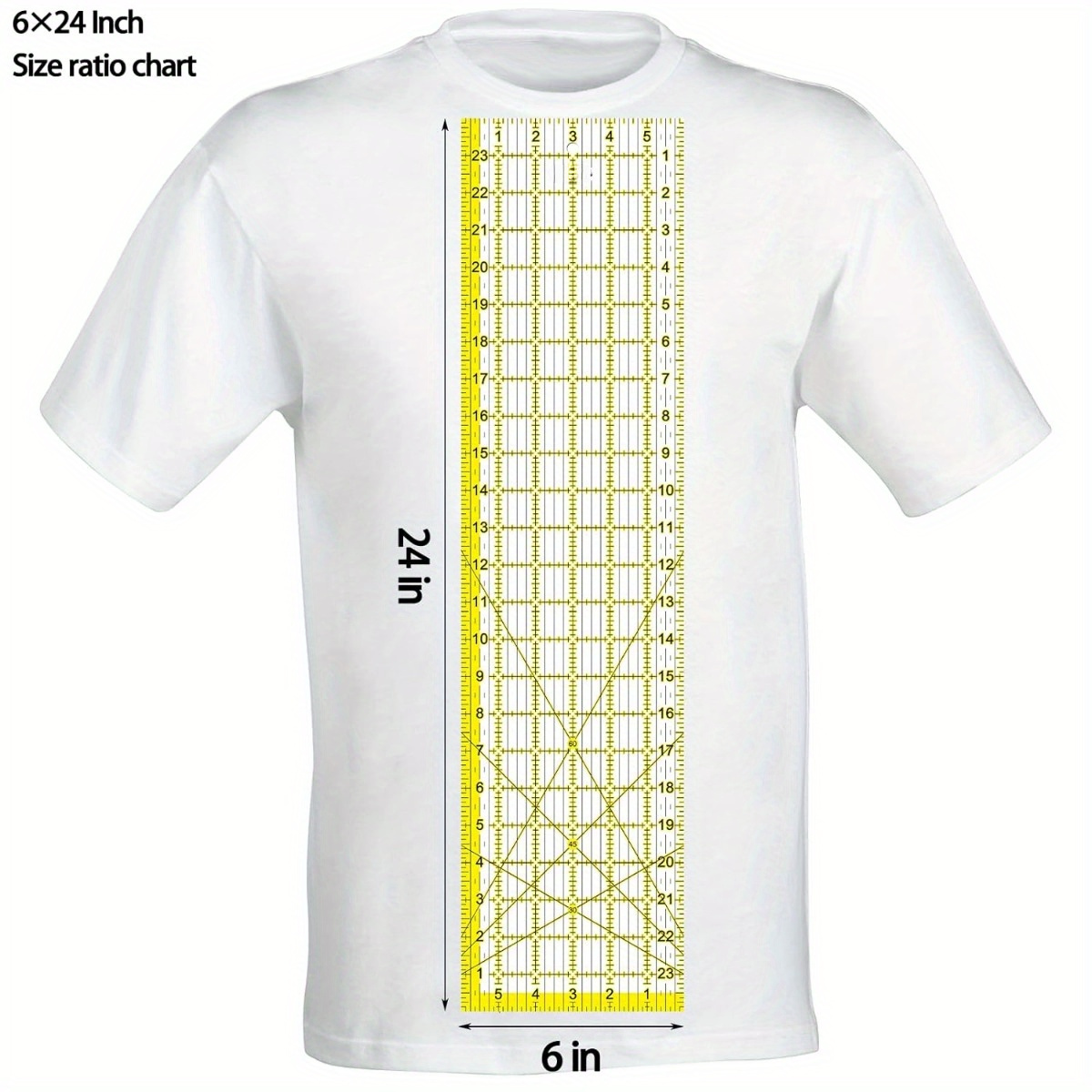 Acrylic Ruler 7 Piece Set, Non – обзор и цена Embroidery Zone