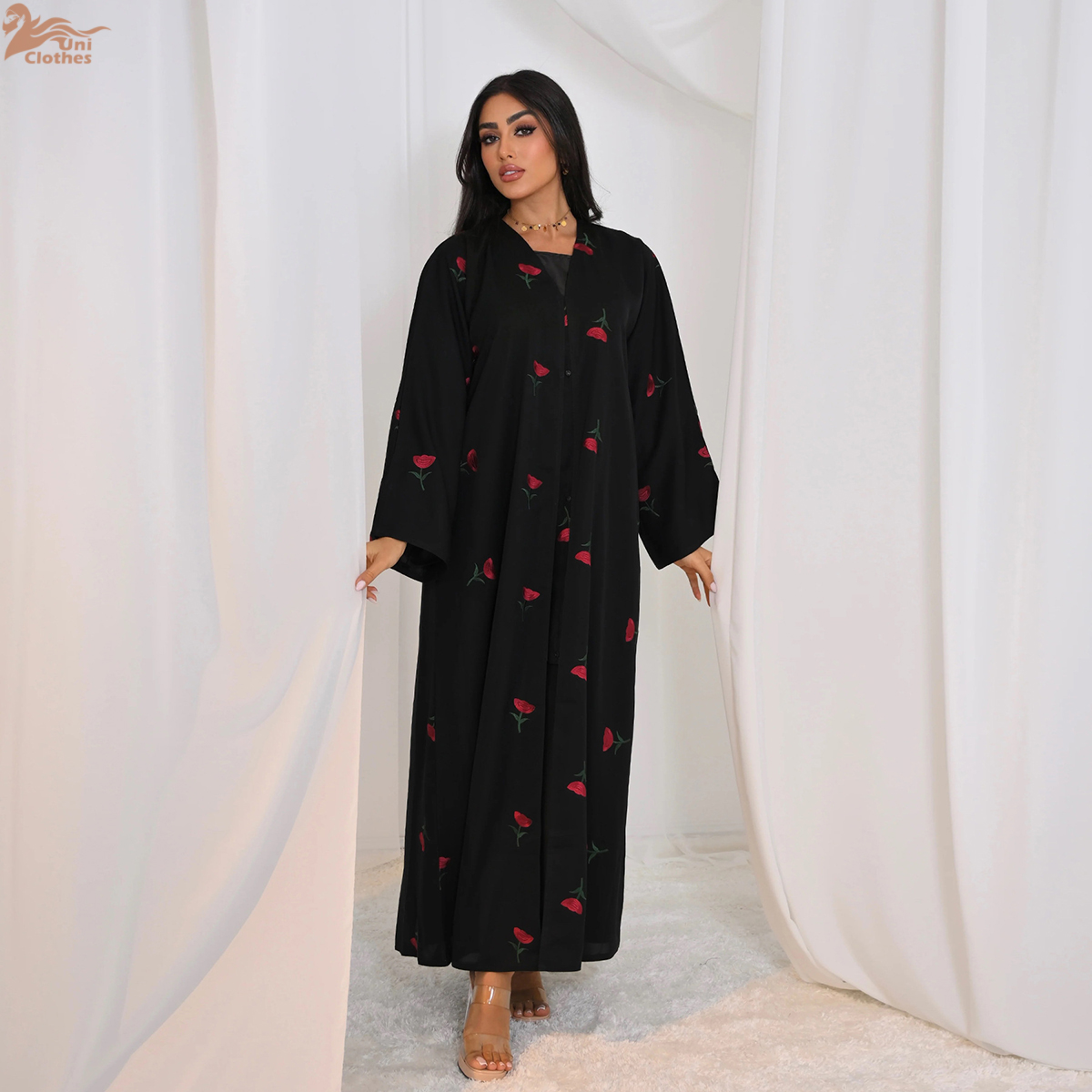 Uni Abaya 2025 Women's Clothin – обзор и цена Embroidery Hijab