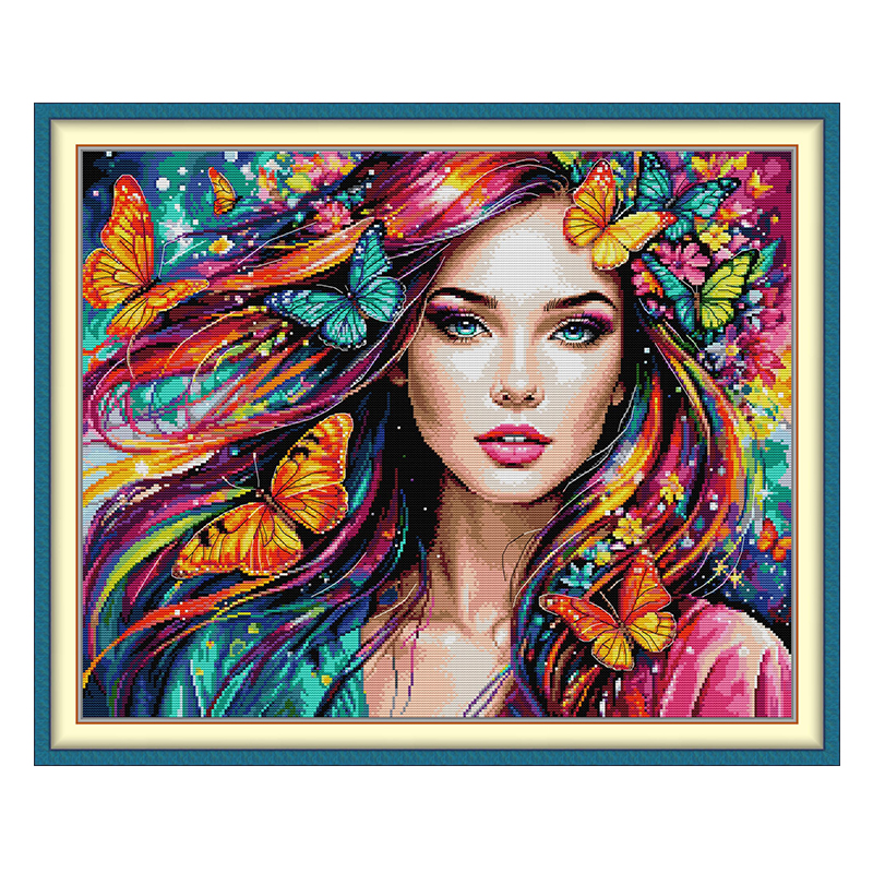 The Butterfly Queen Patterns C – обзор и цена Embroidery Tas
