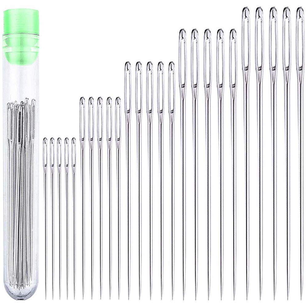 25 Pcs Large Eye Stitching Nee – обзор и цена Embroidery Needle