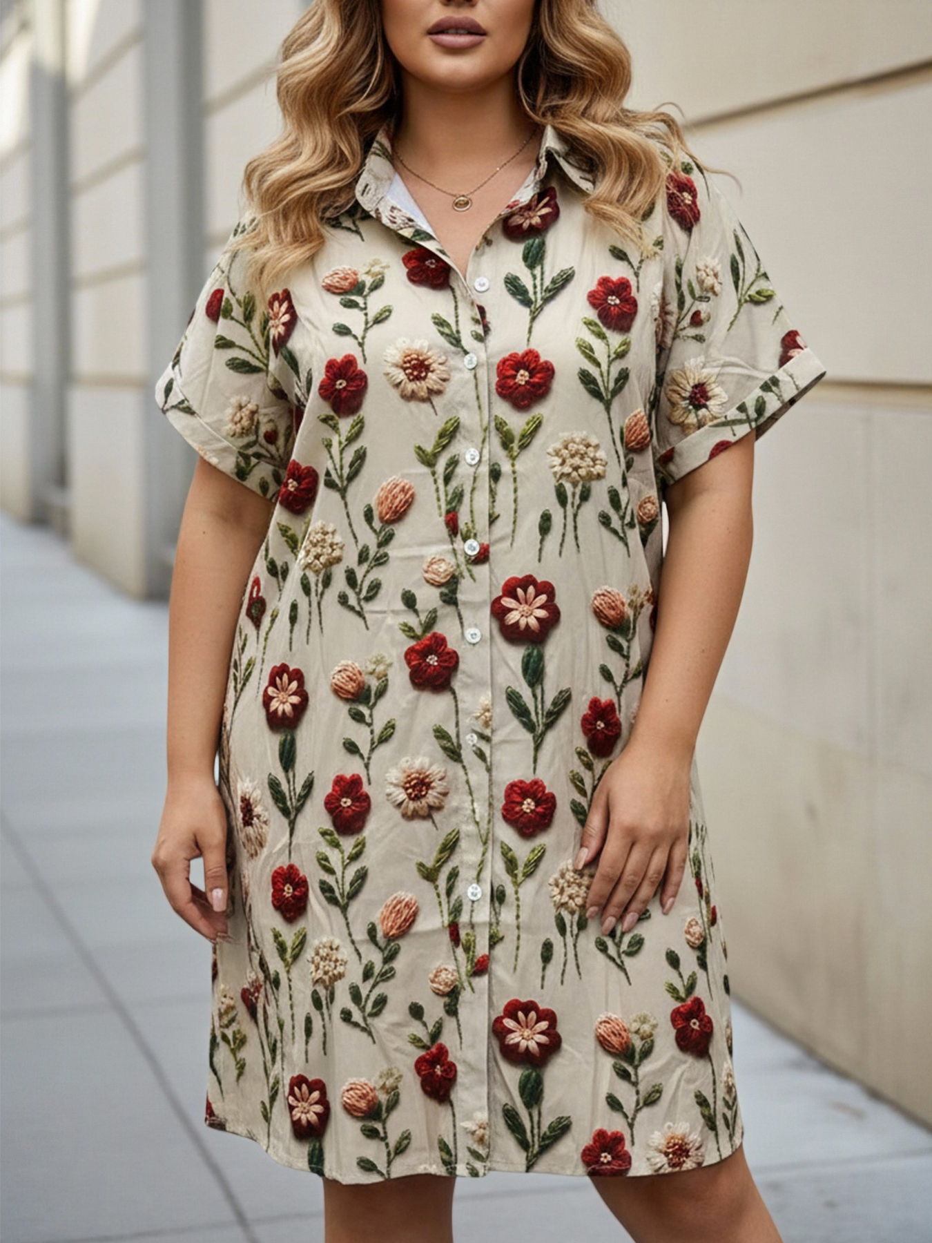 Plus Size Women's Longline Ove – обзор и цена Embroidery Ideas