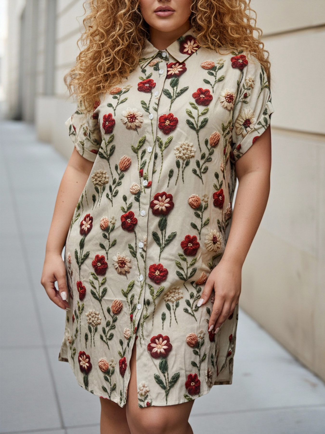 Plus Size Women's Longline Ove – обзор и цена Embroidery Ideas