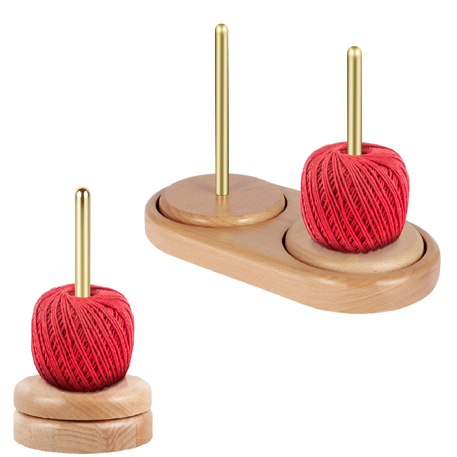 Yarn Ball Holder Rotatable Woo – обзор и цена Embroidery Yarn