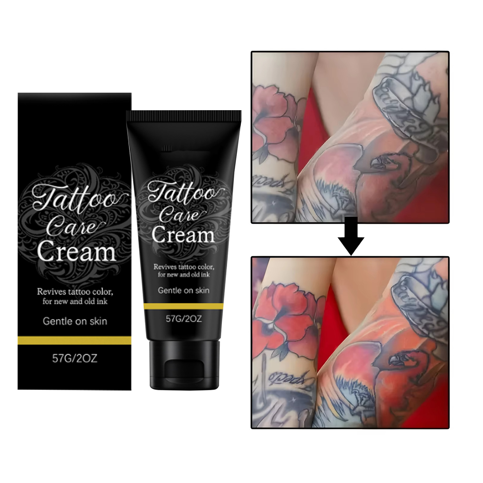 Tattoo Aftercare Cream，Color F – обзор и цена Embroidery Moisturizer