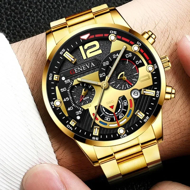 Men's Creative Six-Pin Watch A – обзор и цена Embroidery Bracelet