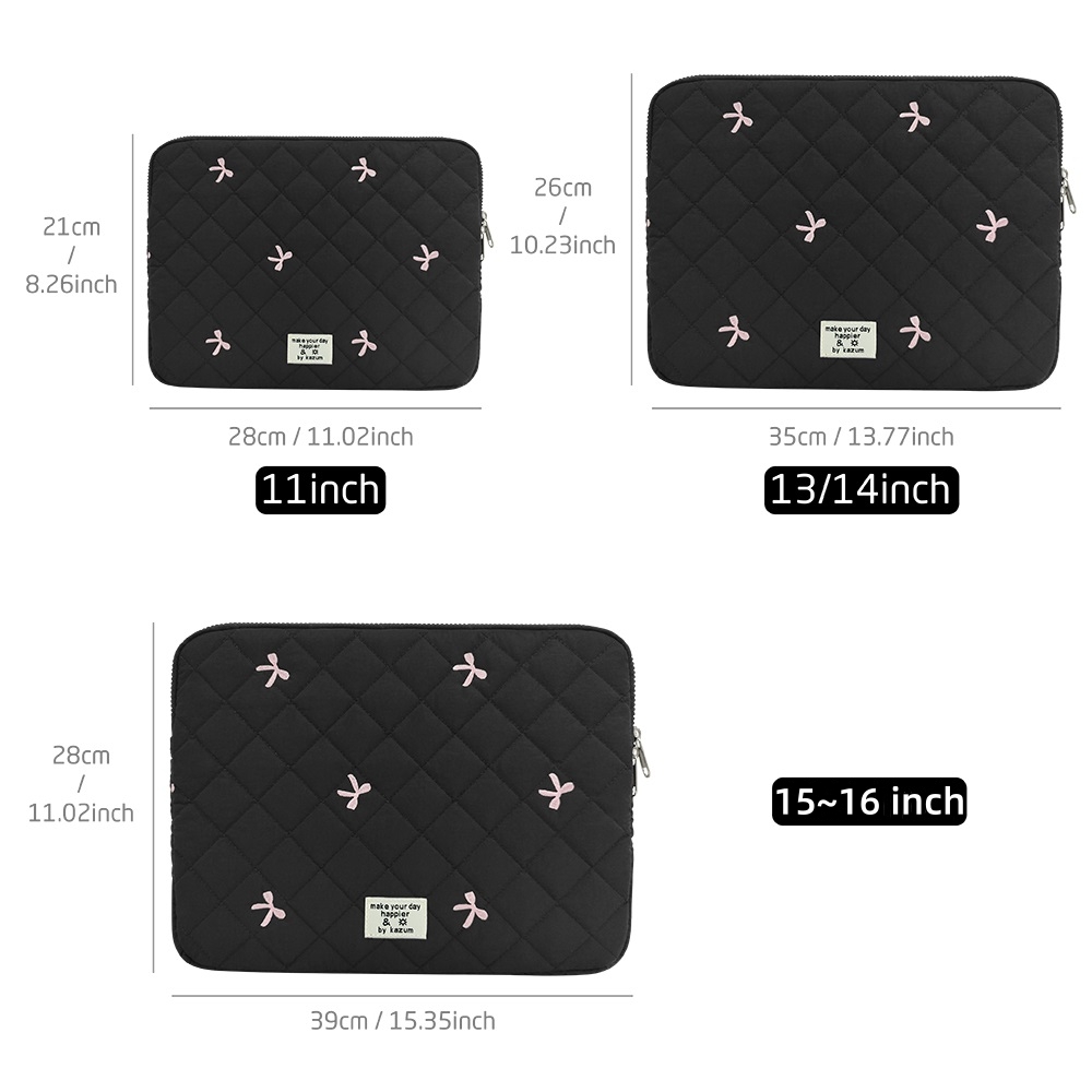 Bow Embroidery Laptop Sleeve C – обзор и цена Embroidery Journal Book