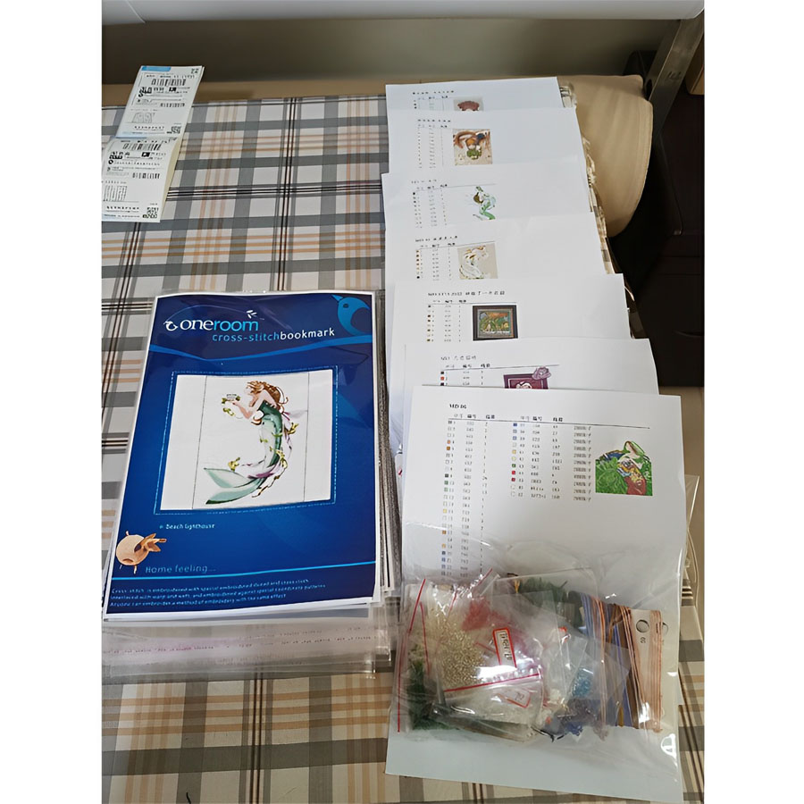 Chinese Cross-Stitch Kits, Emb – обзор и цена Embroidery Tas