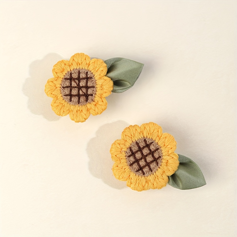 2pcs Girls Sunflower Hair Clip – обзор и цена Embroidery Kaftan
